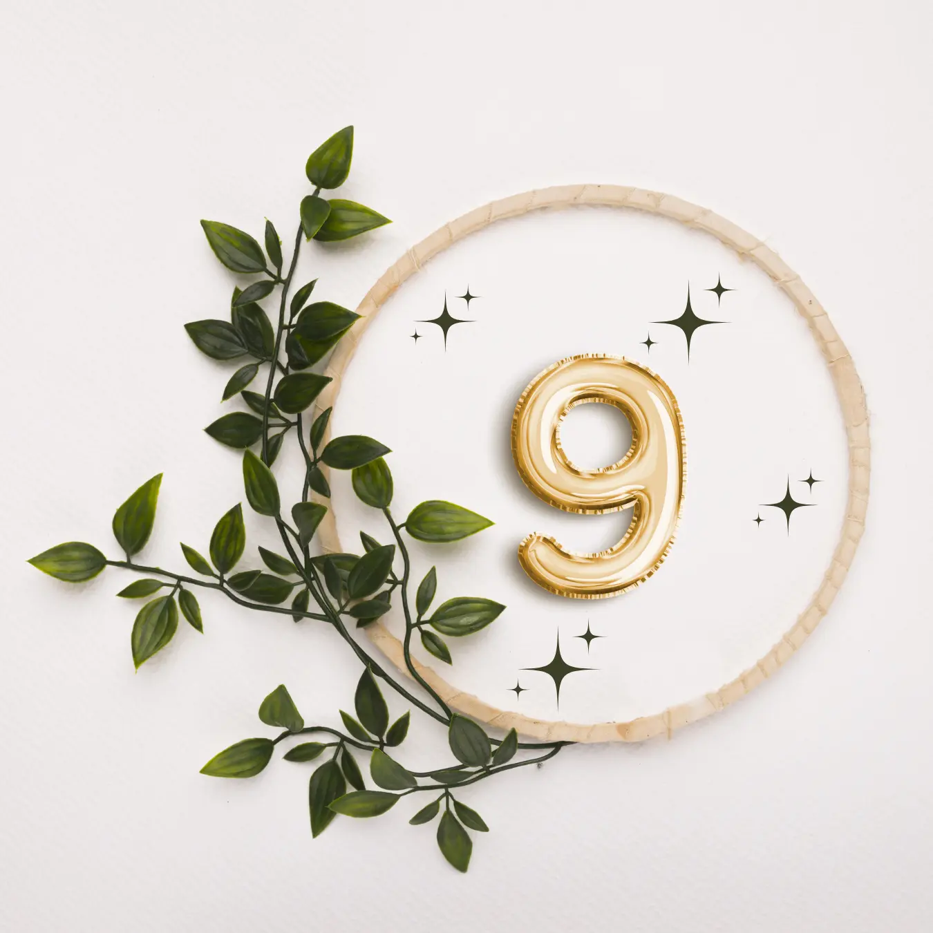 An artistic representation of numerology concepts.